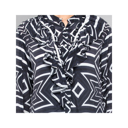 First Resort by Ramola Bachchan Black Shirt