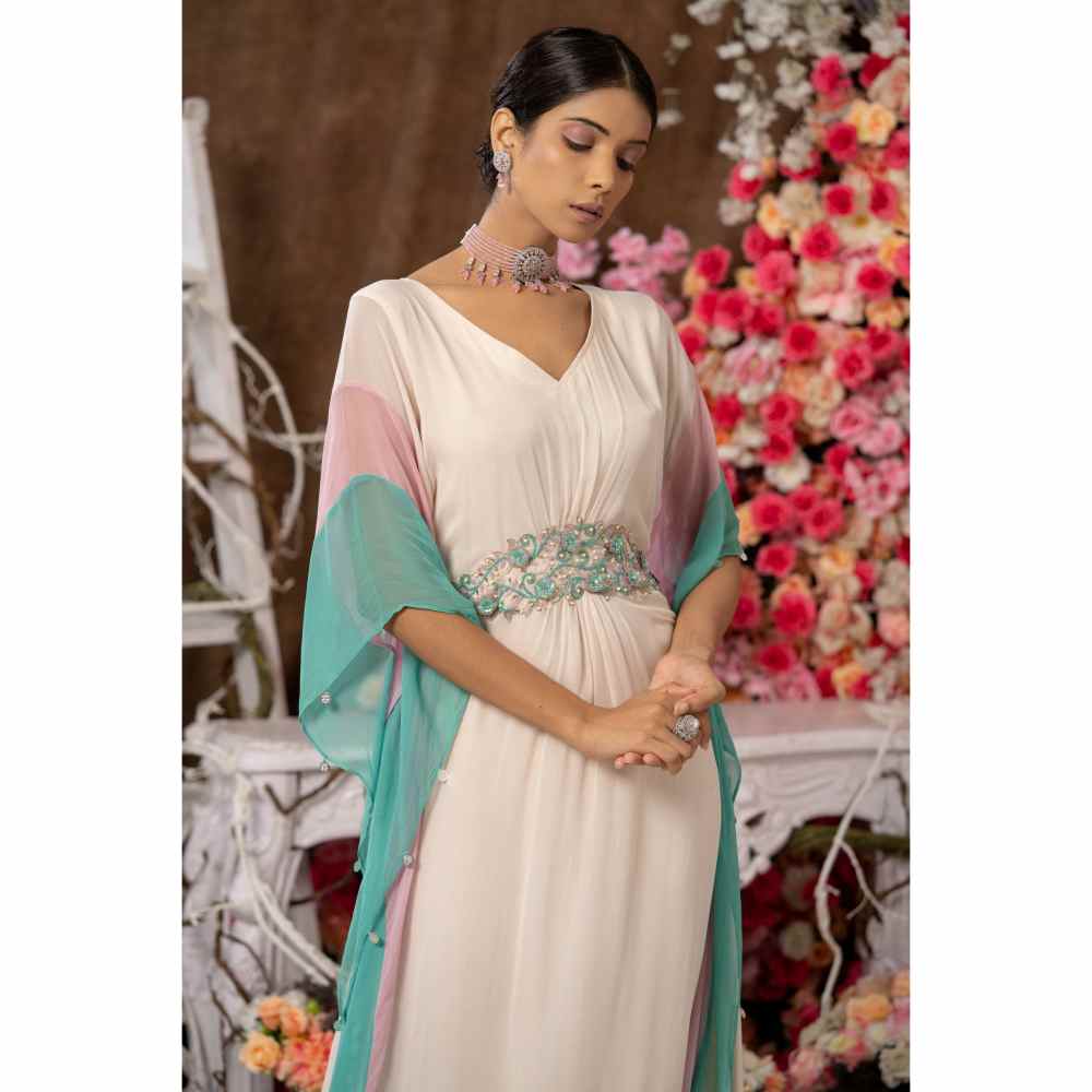 Farha Syed Multicoloured Kaftan