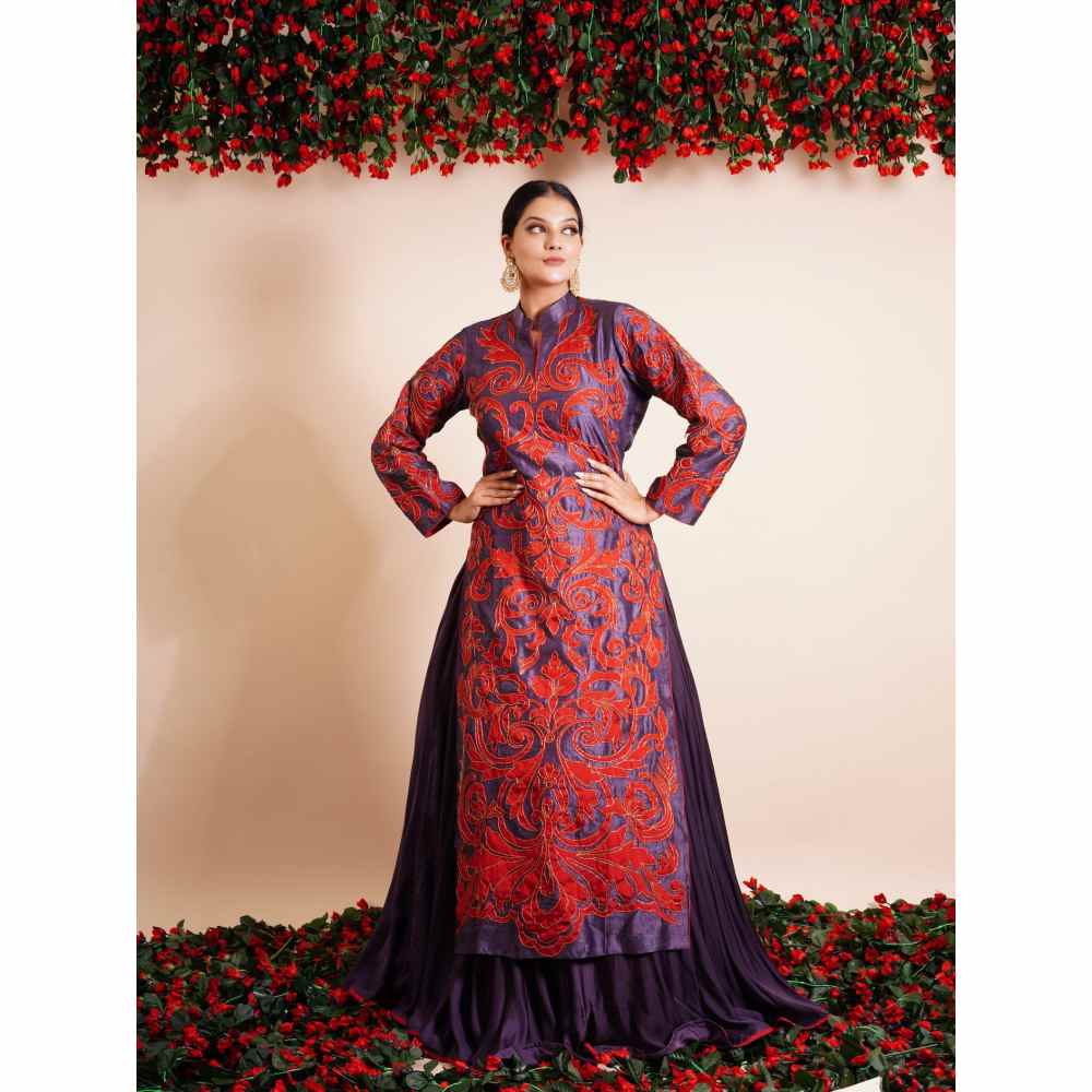 Farha Syed 2 Piece Kurta With Skirt (Set of 2)