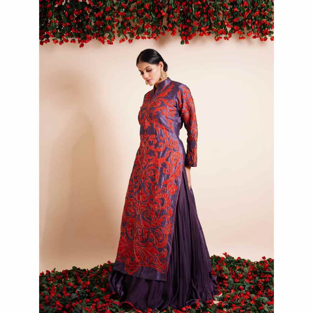 Farha Syed 2 Piece Kurta With Skirt (Set of 2)