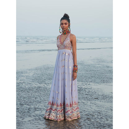 Gopi Vaid Lilac Amira Gown