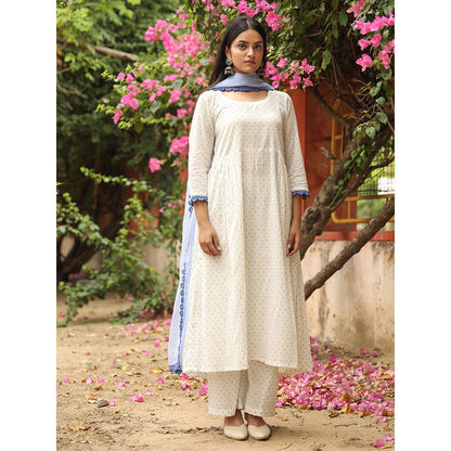 Gulabo Jaipur Afrin Blue - Set of 3