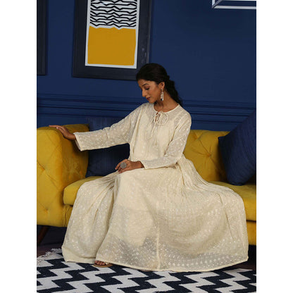 Gulabo Jaipur Nirali White (Set of 3)