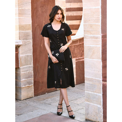 Gulaal Kairavi Bug Embroidered Dress