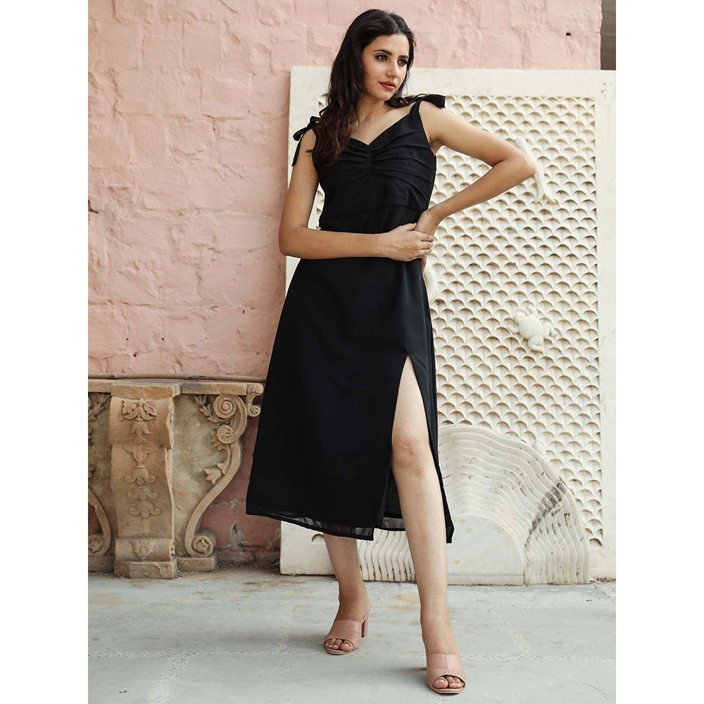 Gulabo Jaipur Grace Black Dress (XXS )