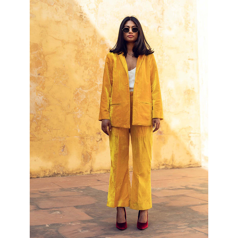 Gulabo Jaipur Karla Yellow Co-ord (Set of 2)