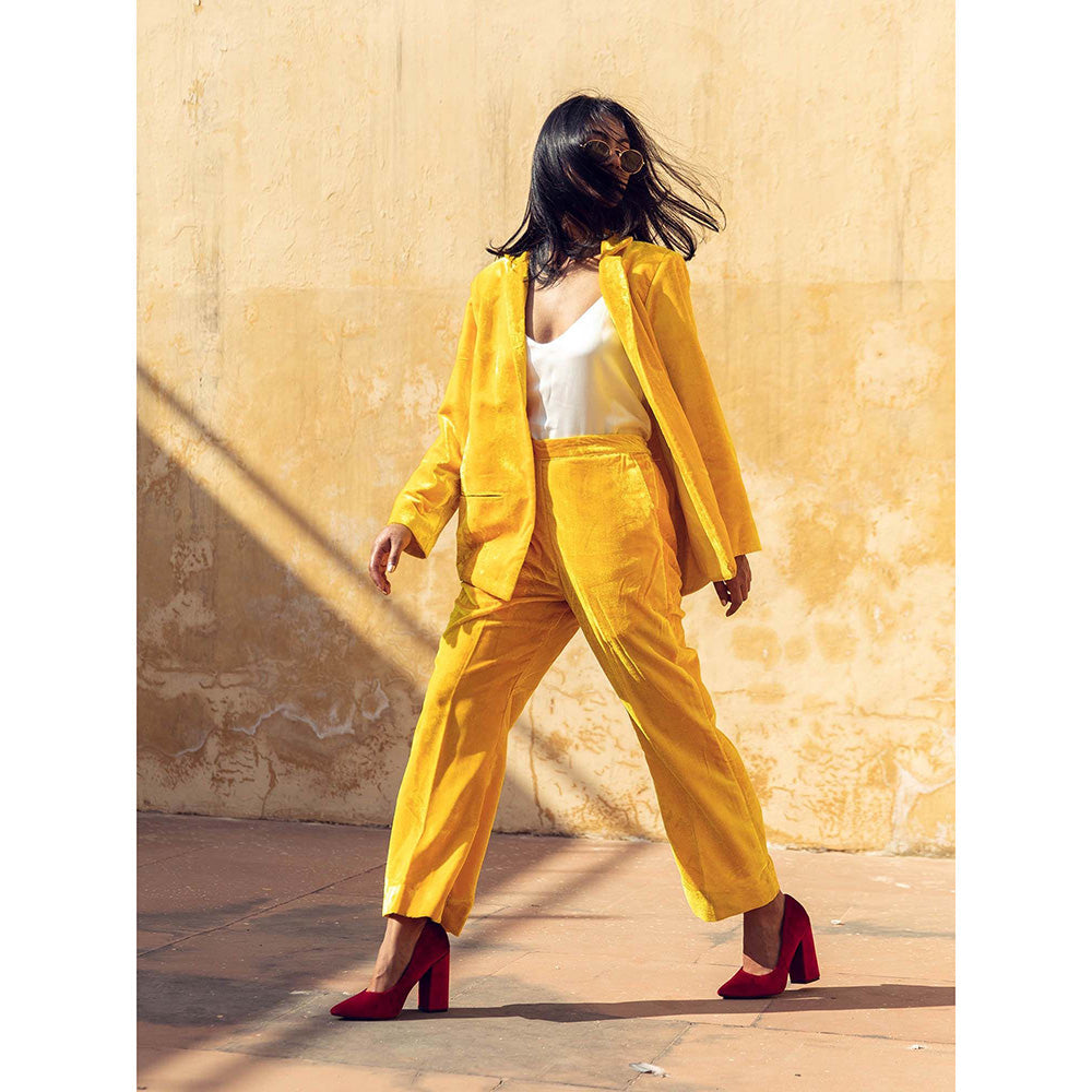 Gulabo Jaipur Karla Yellow Co-ord (Set of 2)