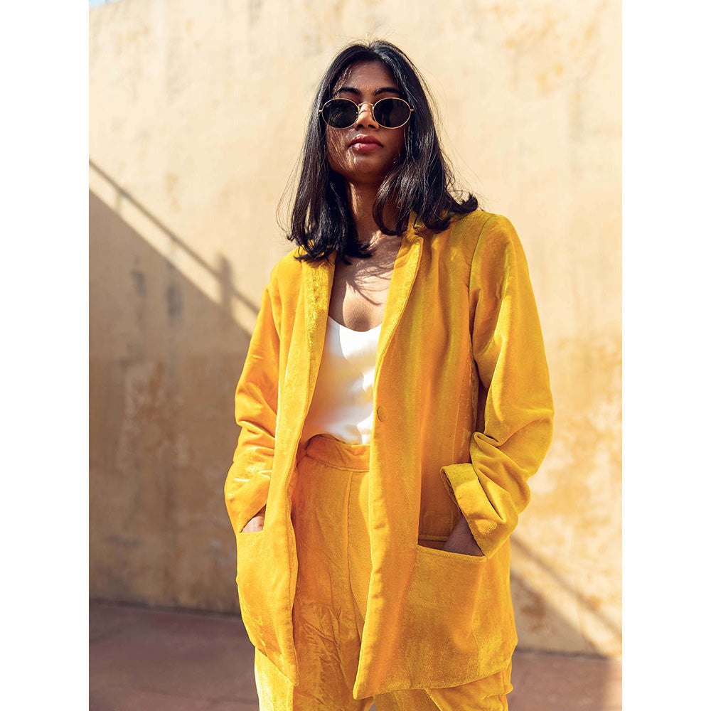Gulabo Jaipur Karla Yellow Co-ord (Set of 2)
