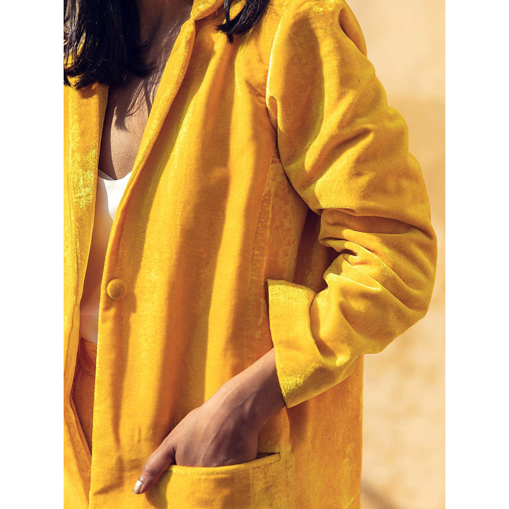 Gulabo Jaipur Karla Yellow Co-ord (Set of 2)