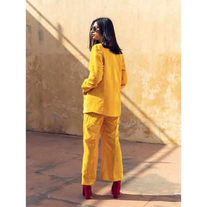 Gulabo Jaipur Karla Yellow Co-ord (Set of 2)