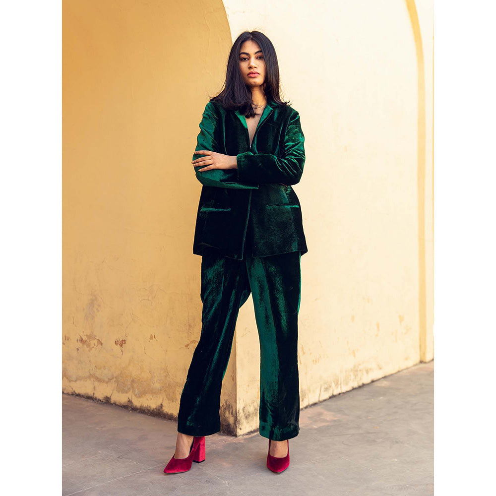 Gulabo Jaipur Karla Green Co-ord (Set of 2)