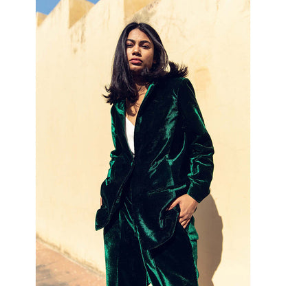 Gulabo Jaipur Karla Green Co-ord (Set of 2)