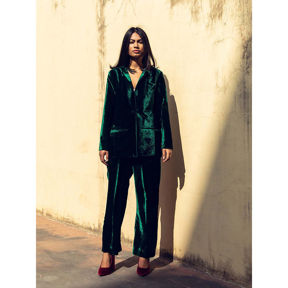 Gulabo Jaipur Karla Green Co-ord (Set of 2)