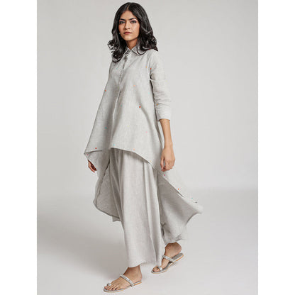 Gulaal Grey Cotton Miranda Tunic