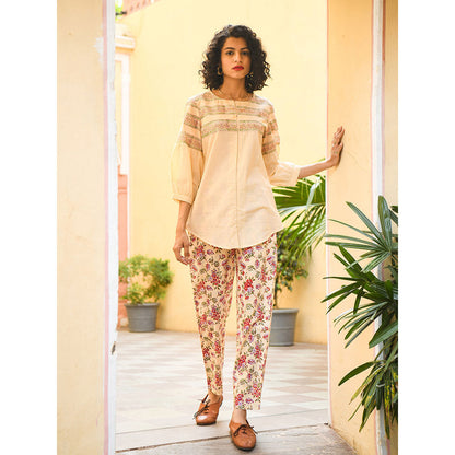 Gulaal Casual Carnation Top