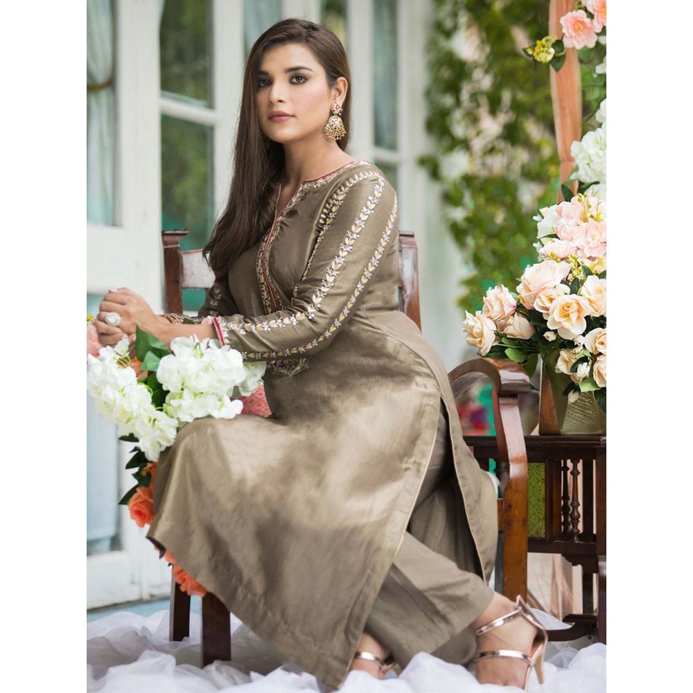 House Of Muher Amara Green Suit Set (Set of 3)