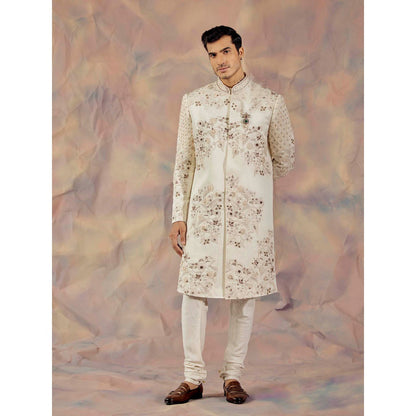 Jatin Malik The Blond Affaire Sherwani (Set of 3)