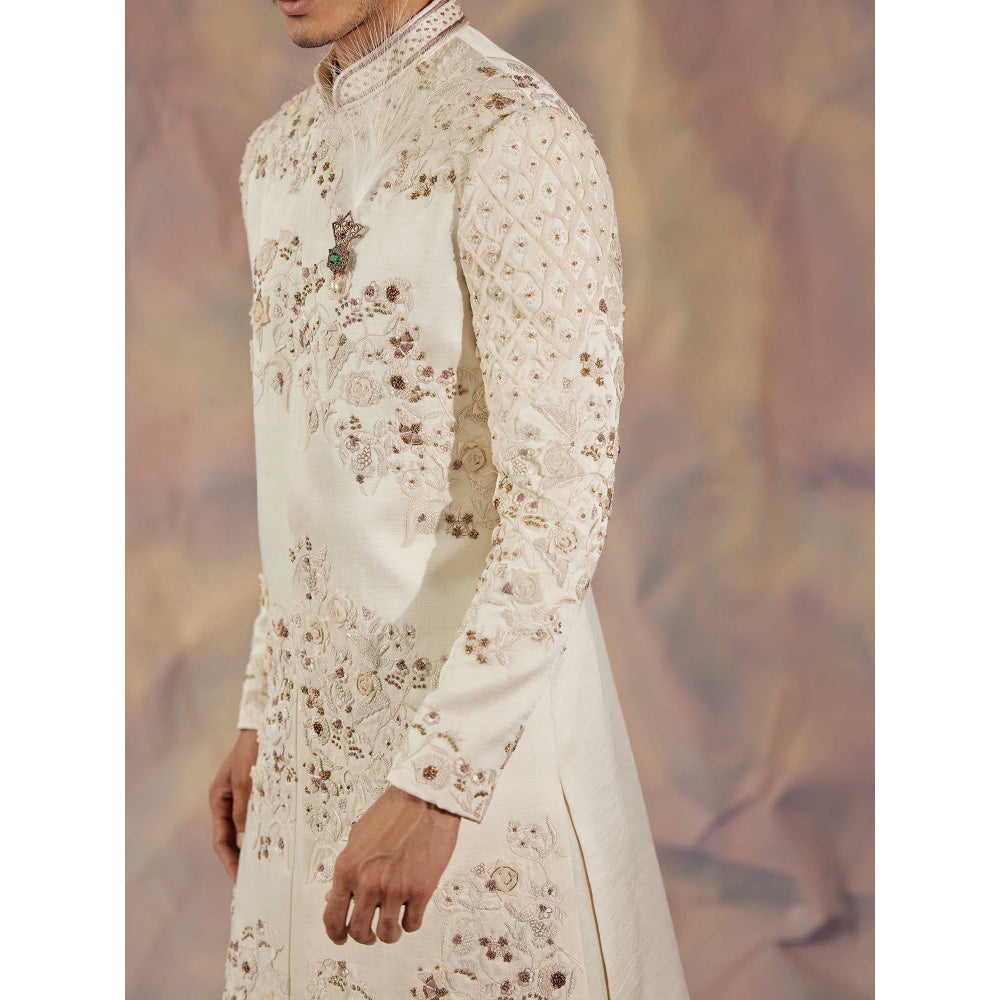 Jatin Malik The Blond Affaire Sherwani (Set of 3)