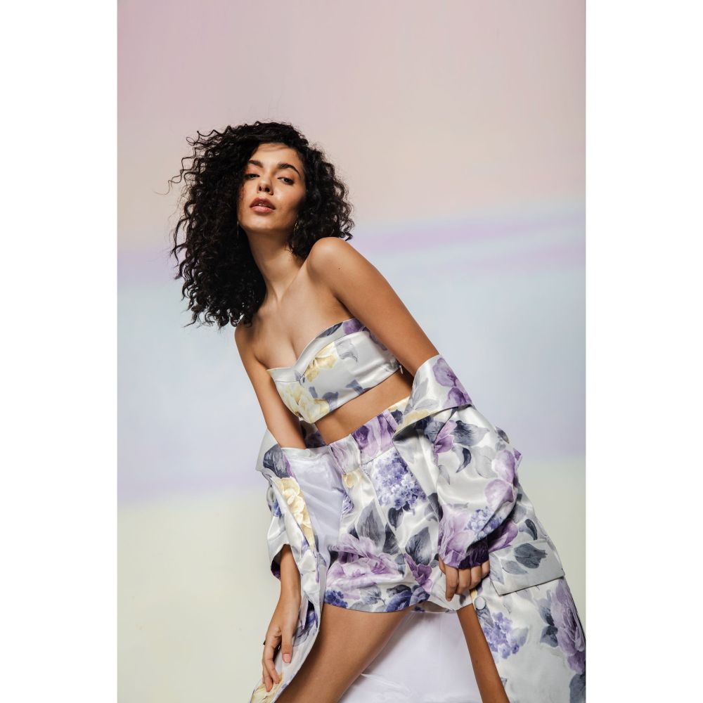 JULY ISSUE Purple Vanessa Co-Ord (Set of 3)