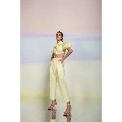 JULY ISSUE Yellow Molly Co-Ord (Set of 2)