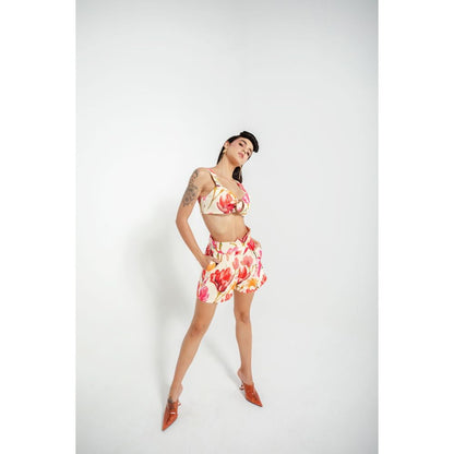 JULY ISSUE Pink Kora Co-Ord (Set of 2)