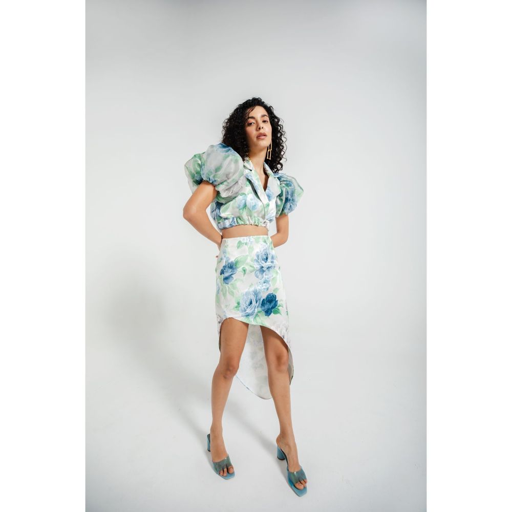 JULY ISSUE Green Viola Co-Ord (Set of 2)