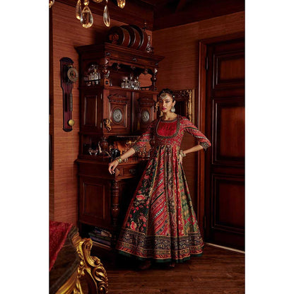 KALISTA Ahilya Anarkali Set (Set of 2)