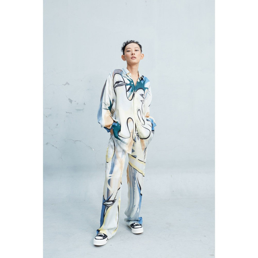 Kilogram Last Seen' Shirt with Pant (Set of 2)