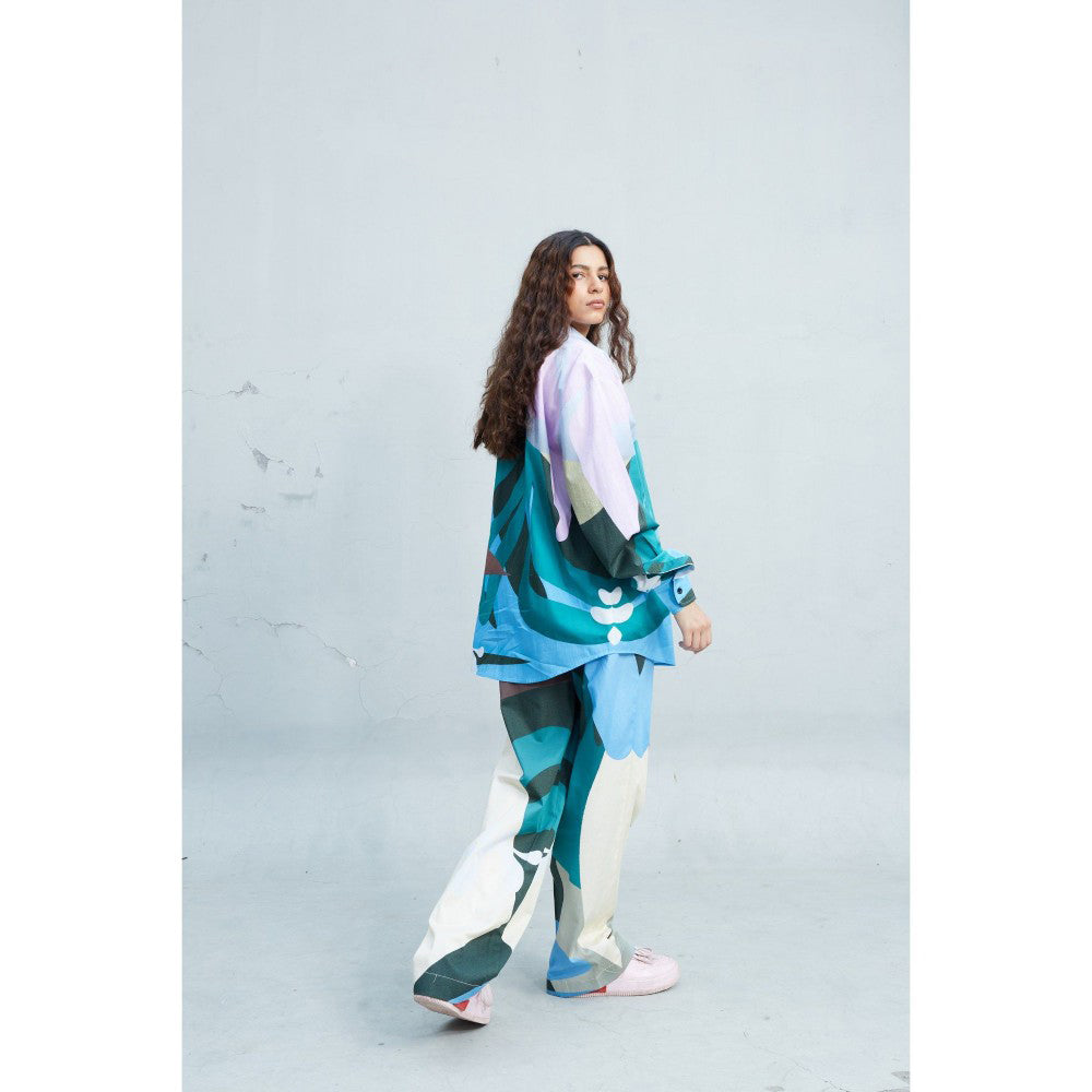 Kilogram Bora Bora' Shirt with Pant (Set of 2)