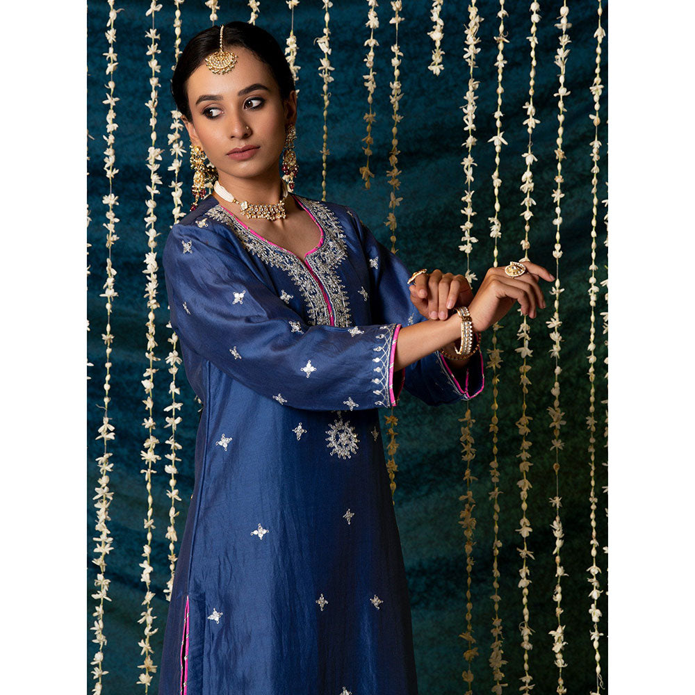Maison Shefali Saanjh Kurta (Set of 3)