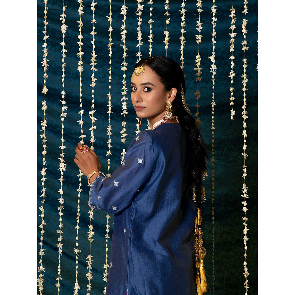 Maison Shefali Saanjh Kurta (Set of 3)