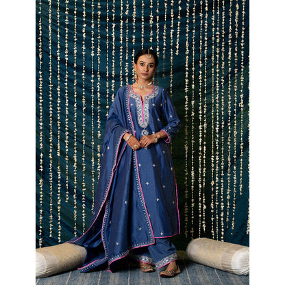 Maison Shefali Saanjh Kurta (Set of 3)