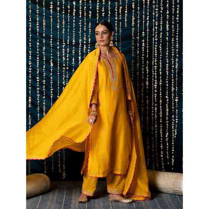 Maison Shefali Ambiya Kurta (Set of 3)