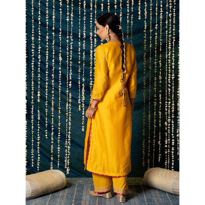 Maison Shefali Ambiya Kurta (Set of 3)
