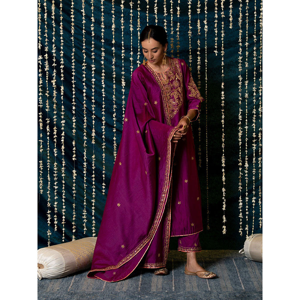Maison Shefali Ratti Kurta (Set of 3)