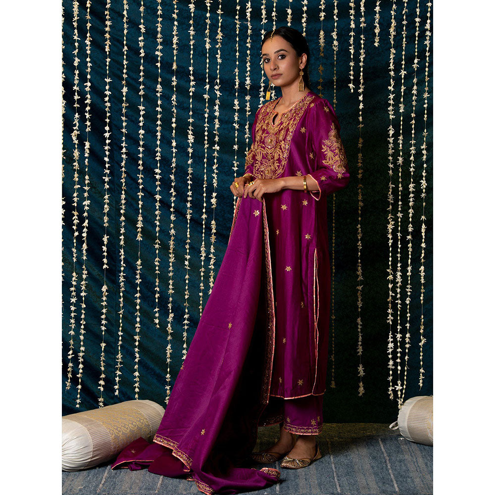 Maison Shefali Ratti Kurta (Set of 3)