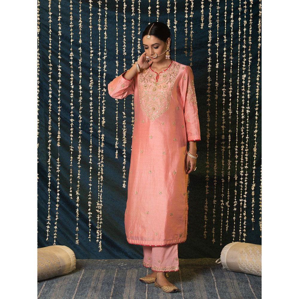 Maison Shefali Kashi Kurta (Set of 3)