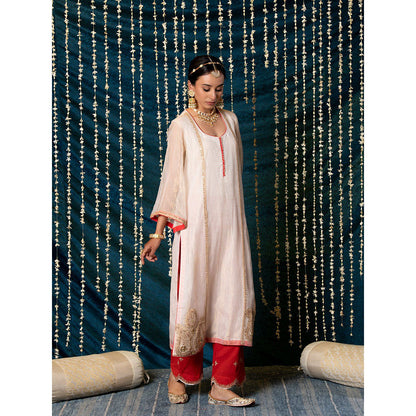 Maison Shefali Kanak Kurta (Set of 3)