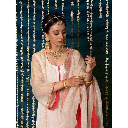 Maison Shefali Kanak Kurta (Set of 3)