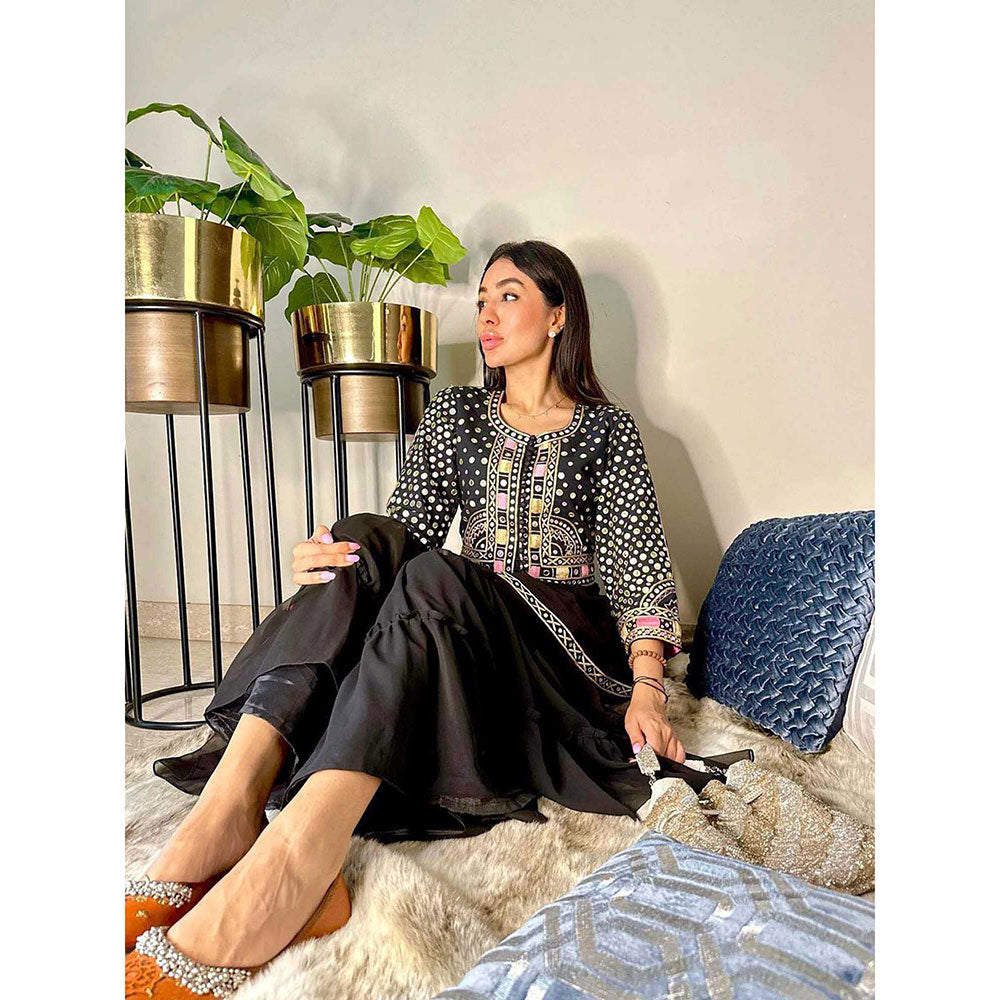 Maison Shefali Hunar Aks Sharara (Set of 2)