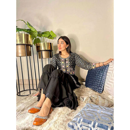 Maison Shefali Hunar Aks Sharara (Set of 2)