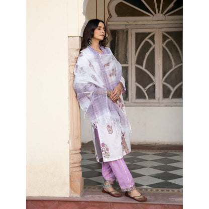 Maison Shefali Chaand Sehar Kurta Salwar With Dupatta (Set of 3)