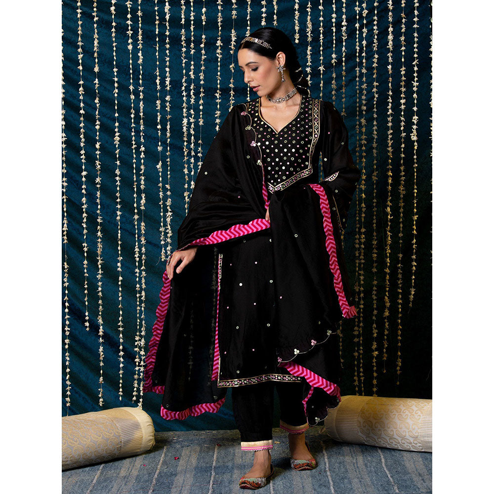 Maison Shefali Hunar Ragini Kurta (Set of 3)