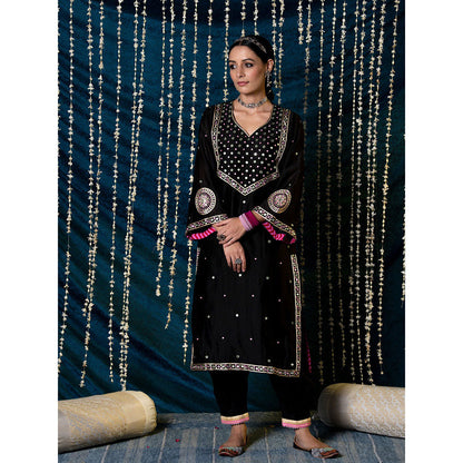Maison Shefali Hunar Ragini Kurta (Set of 3)