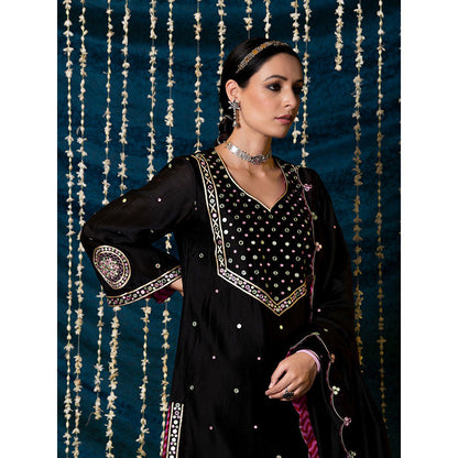Maison Shefali Hunar Ragini Kurta (Set of 3)