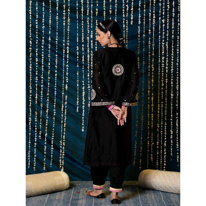 Maison Shefali Hunar Ragini Kurta (Set of 3)