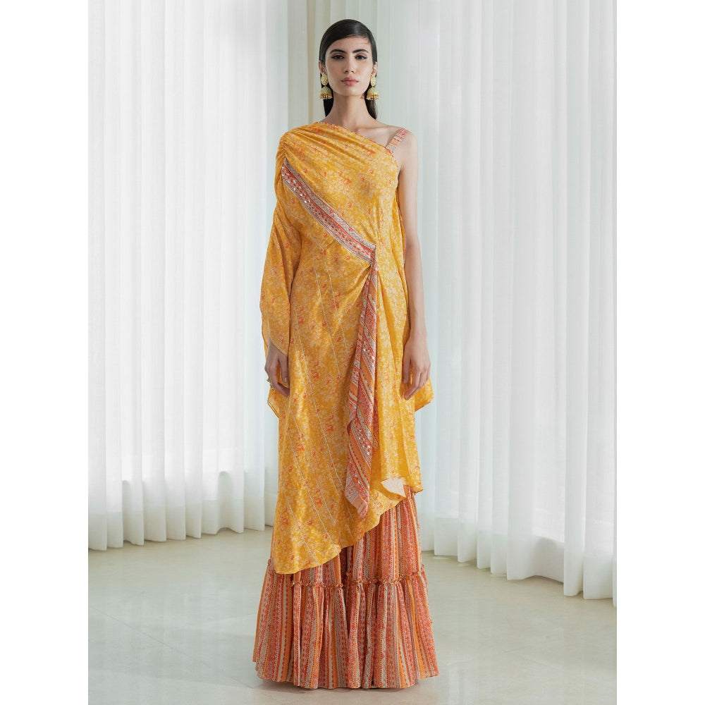 Mandira Wirk Multi-Colour Kurta (Set of 2)