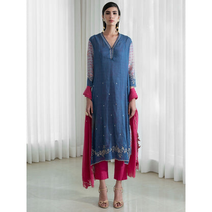 Mandira Wirk Multi-Colour Kurta (Set of 3)