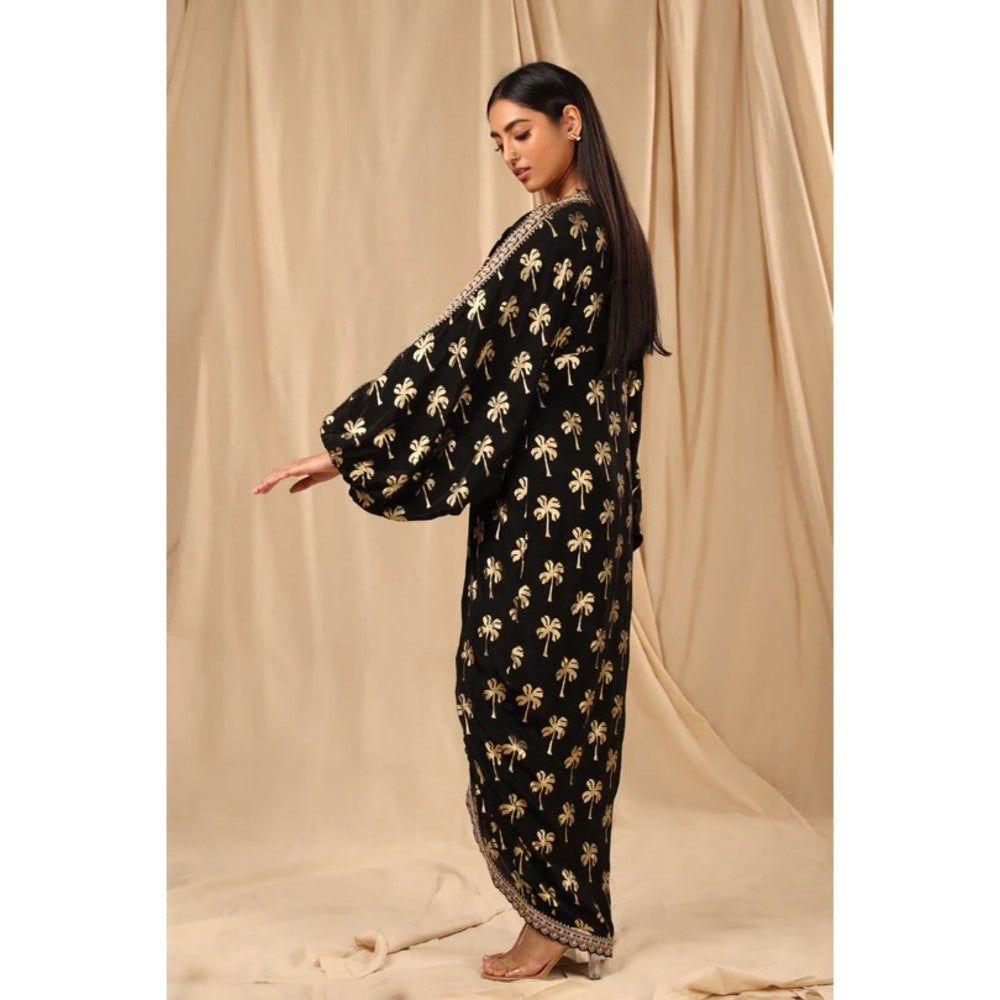 Masaba Black Coco Kaftan (Set of 2)