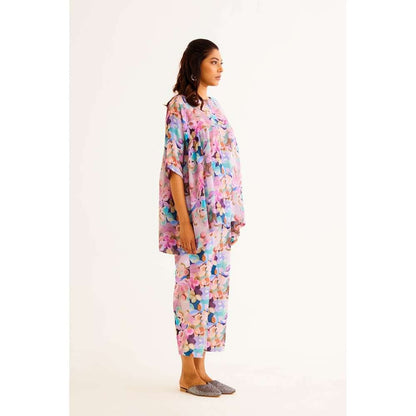 NORN Floral Line Blouse